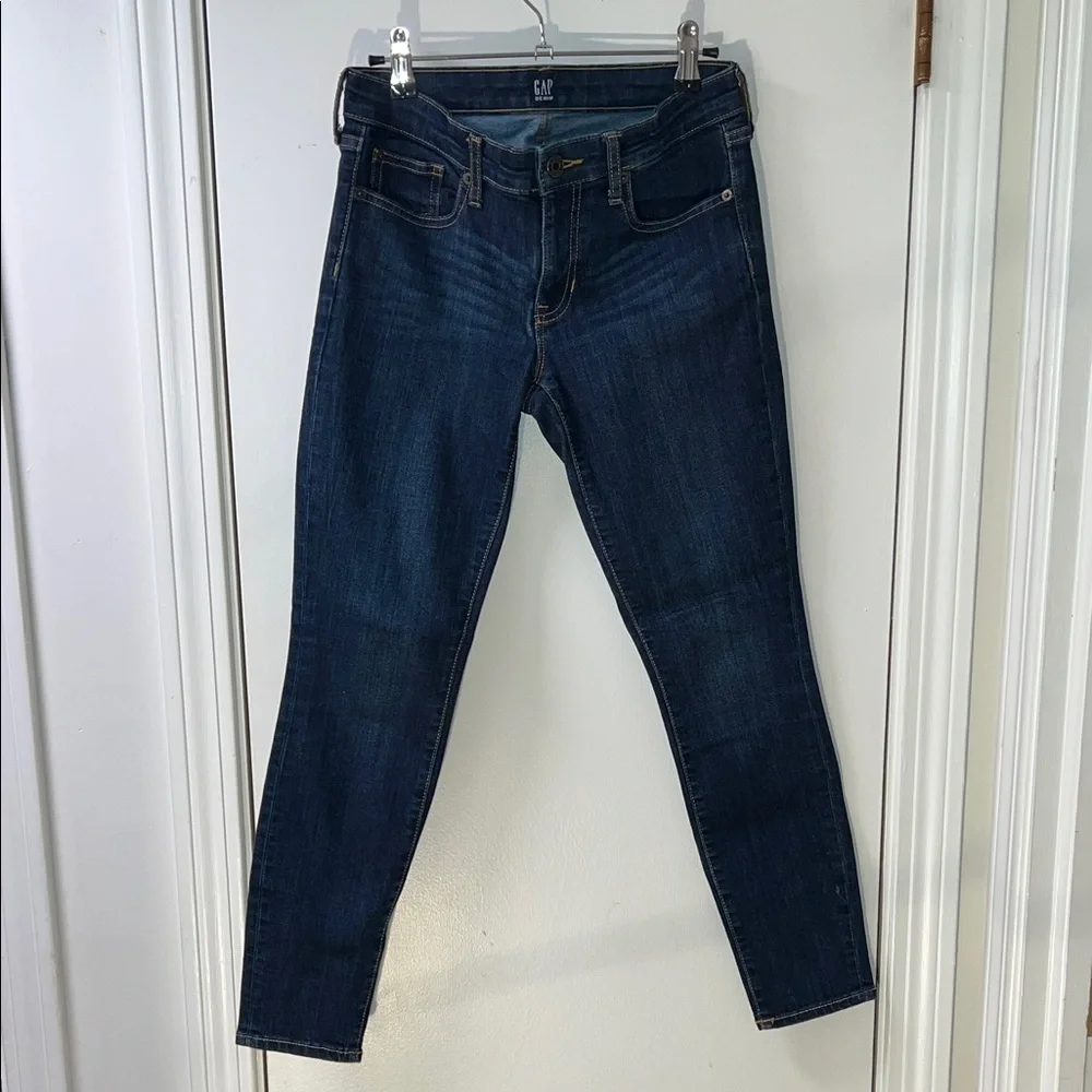 GAP Women's Dark Blue Skinny Jeans